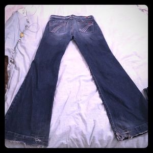 7 For All Mankind Dojo Flare Size 30